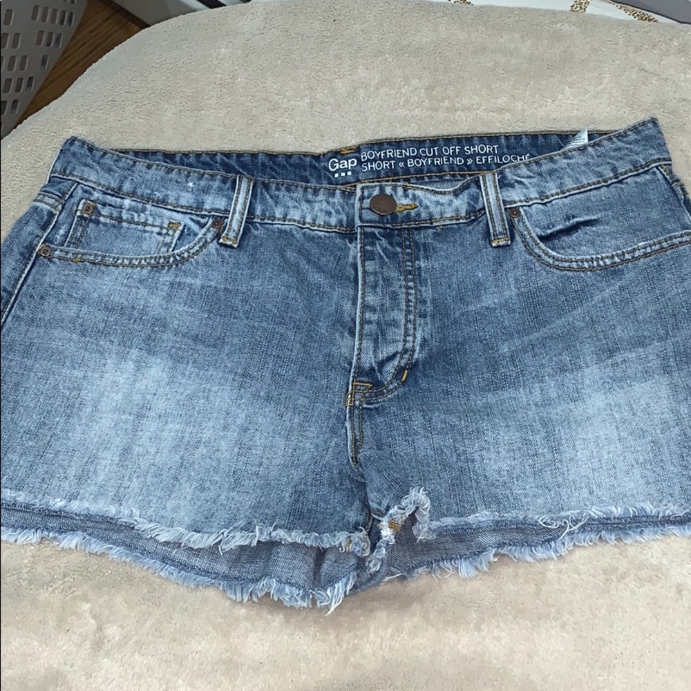 Light Washed Denim Shorts